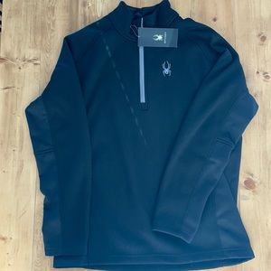 NWT Spyder 3/4 zip